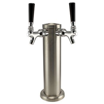 Draft Beer Tower Stainless Steel Intertap