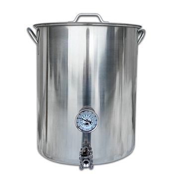Stainless Steel 13g Weldless Brew Kettle pot - 13 Gallon (50L)