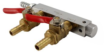 2 Way Gas Distributor (Manifold)