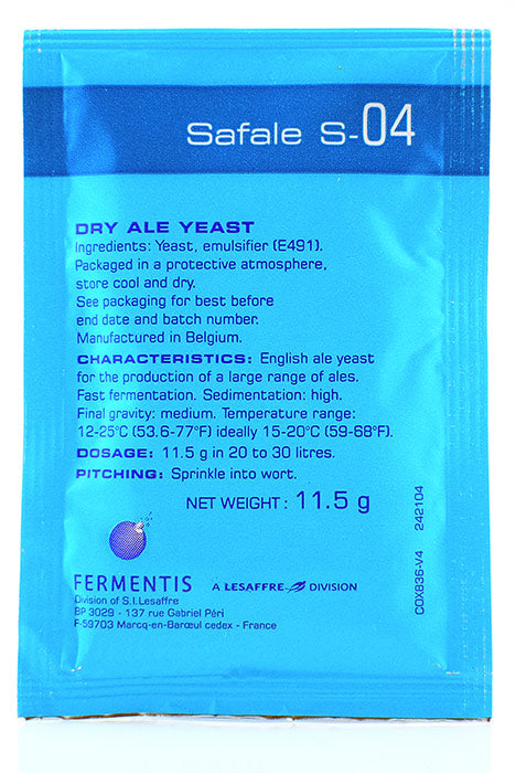 Safale S-04 Ale Yeast