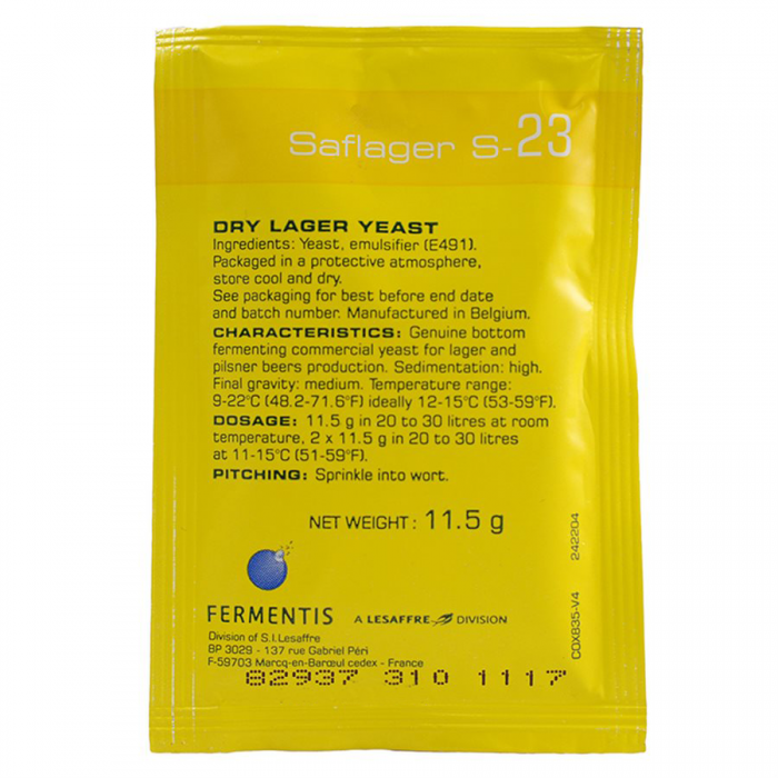 Saflager S-23 Lager Yeast