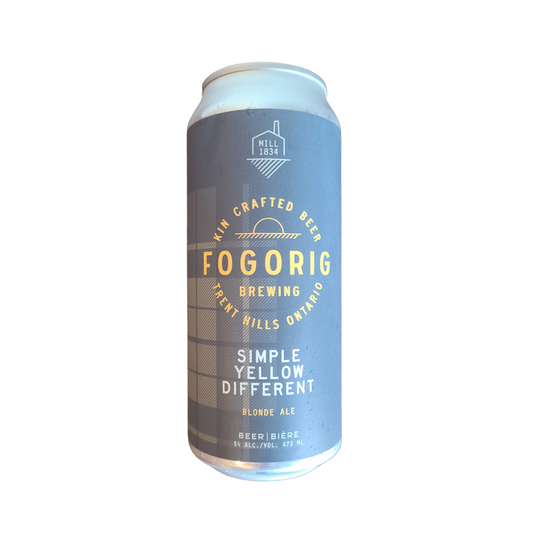 Simple Yellow Different Blonde Ale- Fogorig