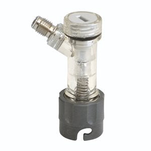 CM BECKER PIN LOCK GAS CHECK VALVE QUICK DISCONNECT 1 / 4" MFL